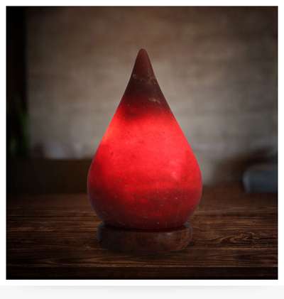 CRAFTED SALT LAMPS AS DECORATION