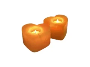 Heart Shaped Candle Holder by alfah salts